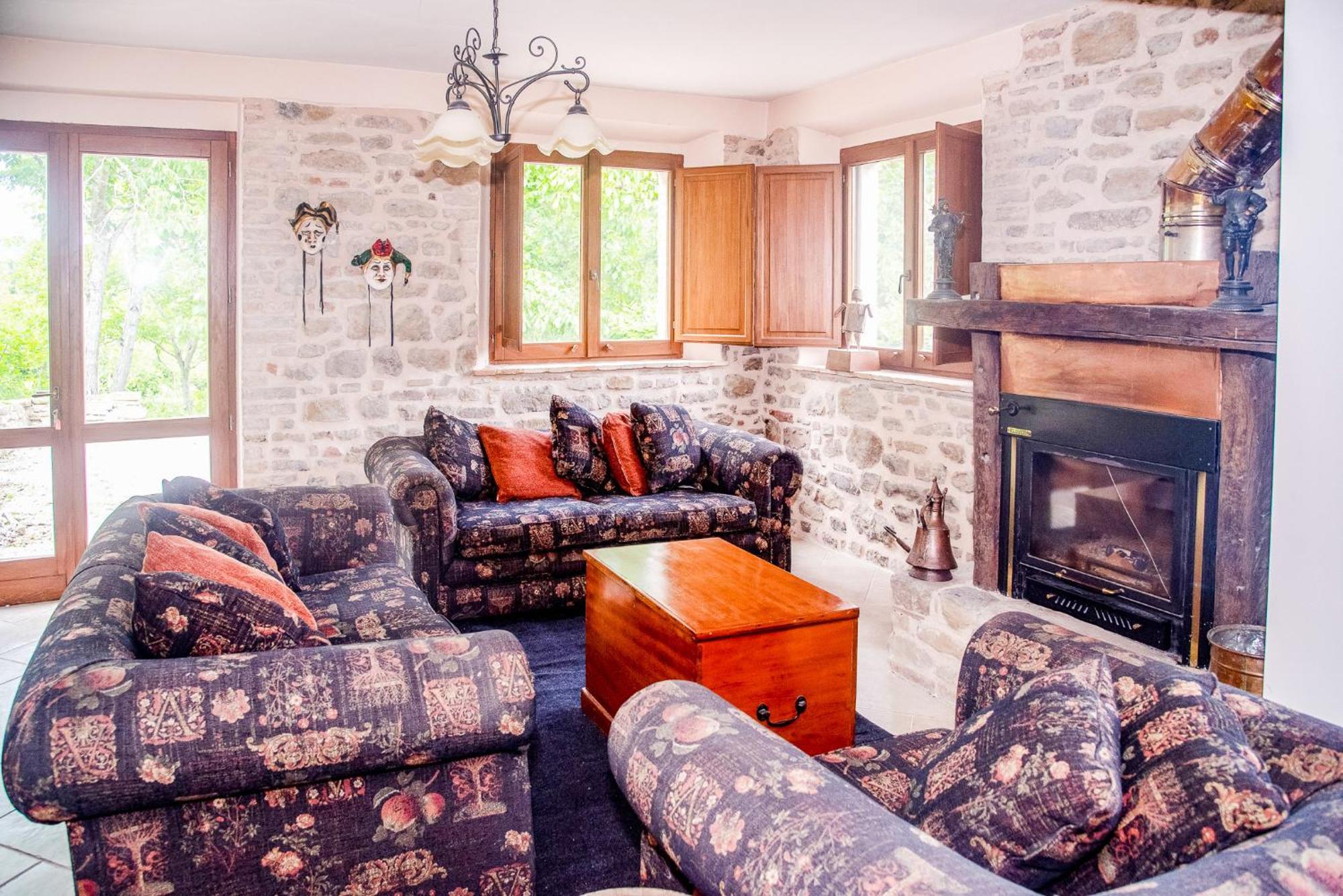 La Mela Rosa Bed & Breakfast Amandola Buitenkant foto