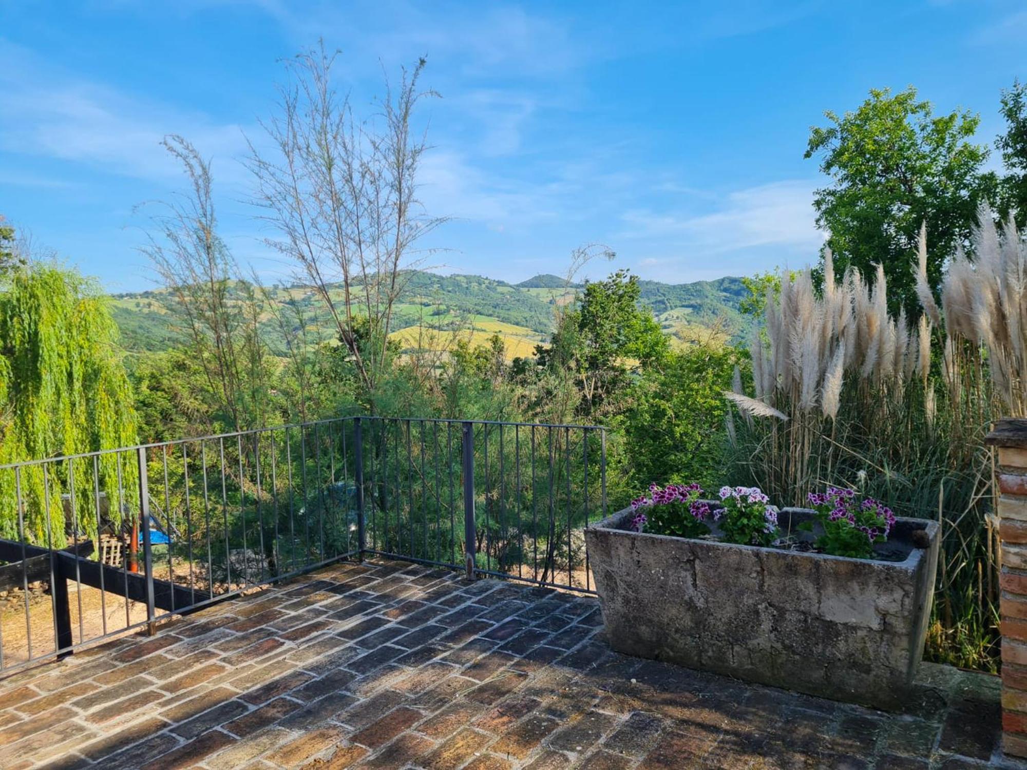 La Mela Rosa Bed & Breakfast Amandola Buitenkant foto
